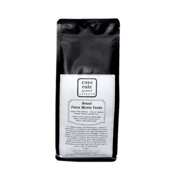 sobre de café de brasil molido