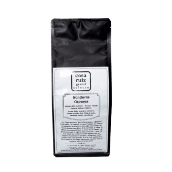 sobre de café de Honduras molido
