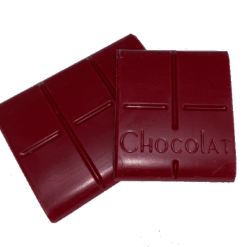 tableta de chocolate de frambuesa