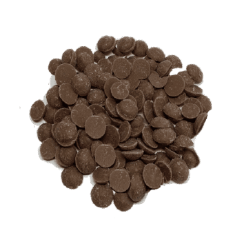 cobertura de chocolate con leche en gotas