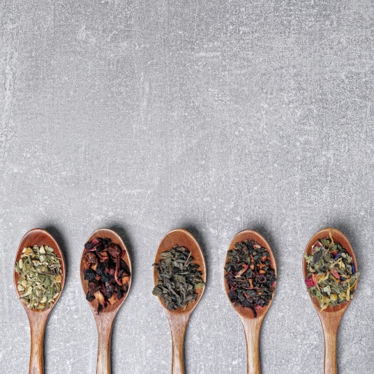 infusiones en cuchara