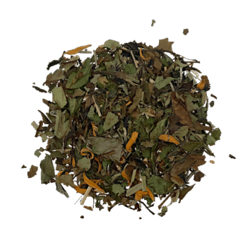 té blanco cítrico y jengibre